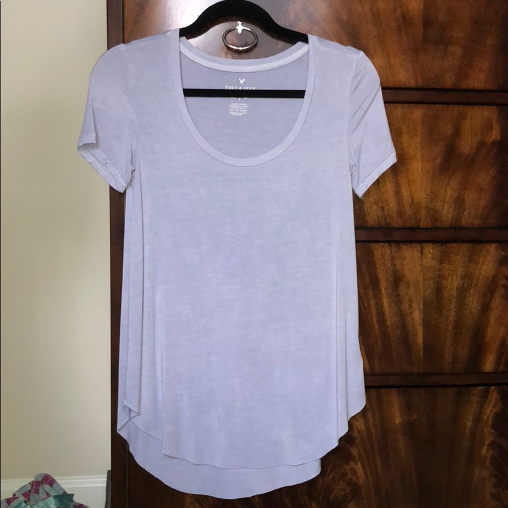Super soft American eagle top